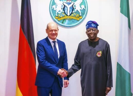 Trade tops the agenda as Germany’s Scholz meets Nigerian leader on West Africa trip