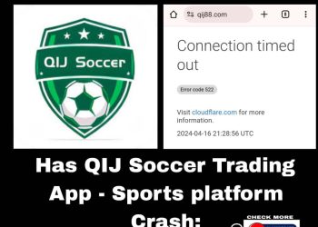 Has QIJ Soccer Trading App – Sports platform Crash:  About QIJ: